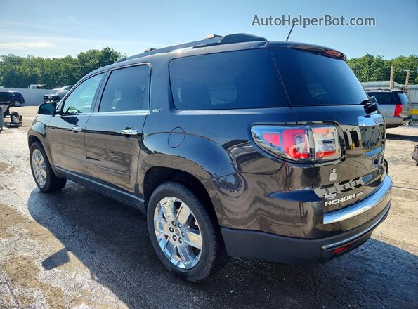 1GKKVSKD6HJ175675 2017 GMC ACADIA Black Trasero izquierdo