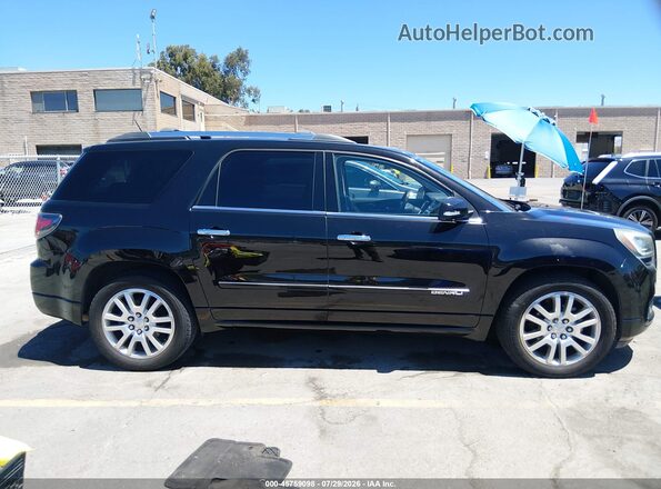 1GKKVTKD9GJ288007 2016 GMC ACADIA Черный Вид задней части салона