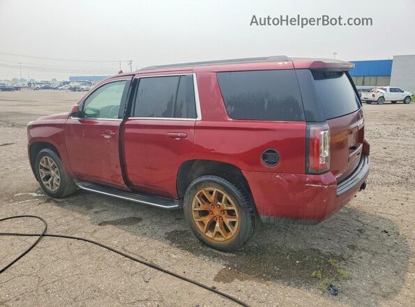 1GKS1AEC7HR129797 2017 GMC YUKON Бордовый Задняя левая четверть