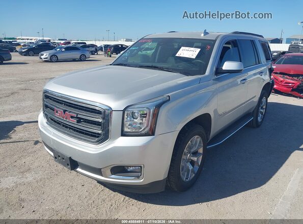 1GKS1BKC0LR288650 2020 GMC YUKON Silver წინა მარცხენა ხედი სამი მეოთხედიდან