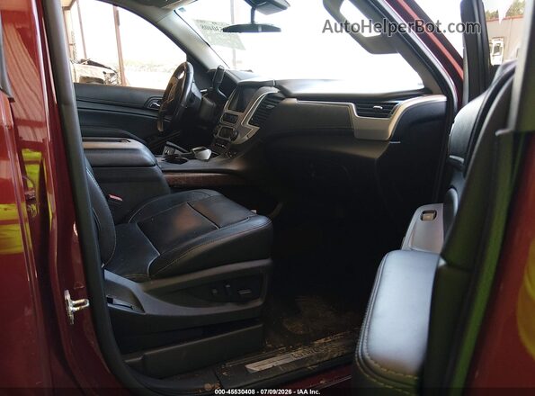 1GKS1BKC1JR139208 2018 GMC YUKON Maroon Widok wnętrza z przodu