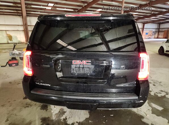 1GKS1BKC1JR215820 2018 GMC YUKON Black Вид ззаду