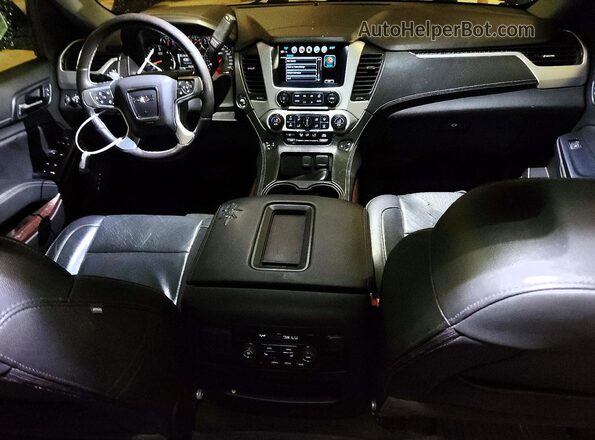 1GKS1BKC1JR215820 2018 GMC YUKON Black Вид панелі приладів