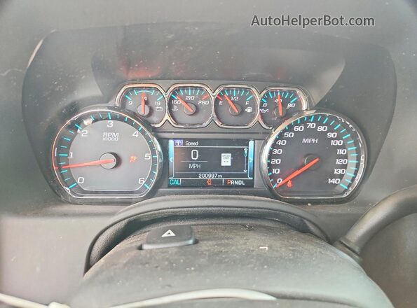 1GKS1BKC3LR288447 2020 GMC YUKON White Instrument cluster view