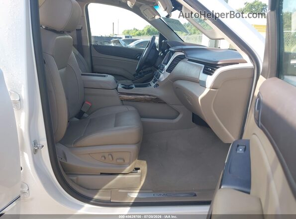 1GKS1BKC5LR118106 2020 GMC YUKON White Widok wnętrza z przodu