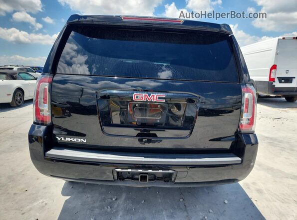 1GKS1BKCXGR407083 2016 GMC YUKON Black უკანა ხედი
