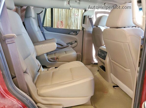 1GKS1BKCXHR283530 2017 GMC YUKON Burgundy Vista interior trasera