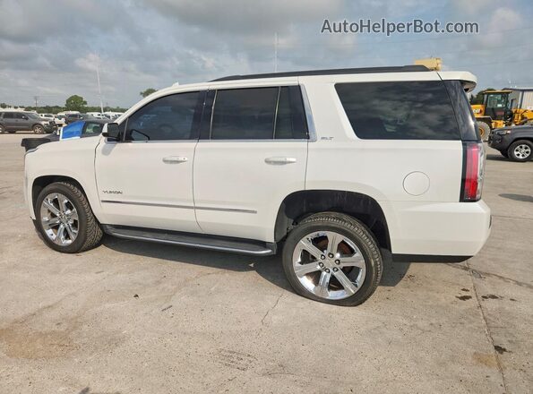 1GKS1BKCXLR230075 2020 GMC YUKON White უკანა მარცხენა