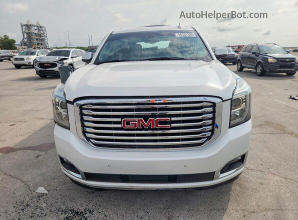 1GKS1BKCXLR230075 2020 GMC YUKON White წინა ხედი