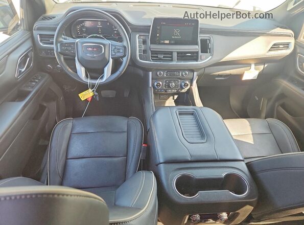 1GKS1BKD2PR504657 2023 GMC YUKON Silver Widok deski rozdzielczej