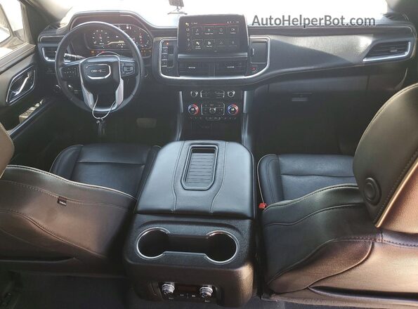 1GKS1BKD3PR241238 2023 GMC YUKON White Dashboard view