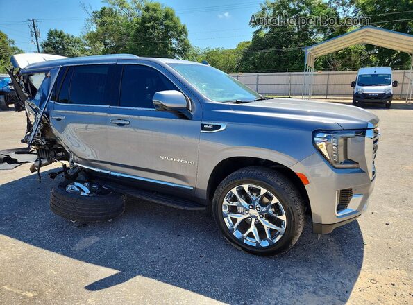 1GKS1BKD4MR445185 2021 GMC YUKON Gray Առջևի աջ