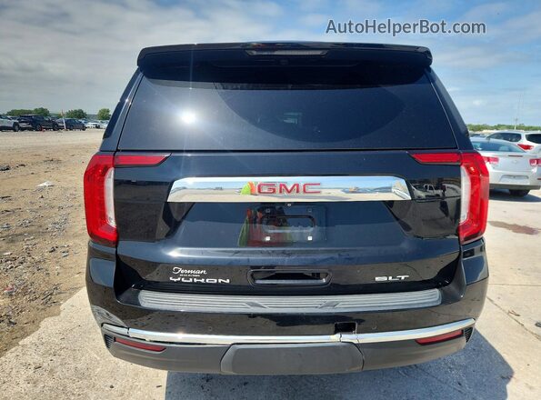 1GKS1BKD5MR187159 2021 GMC YUKON Black Widok z tyłu