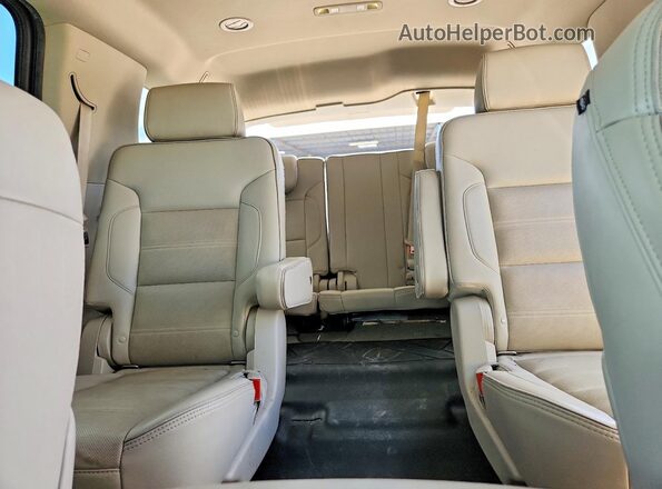 1GKS1CKJ2GR338751 2016 GMC YUKON Black Vista de los asientos traseros