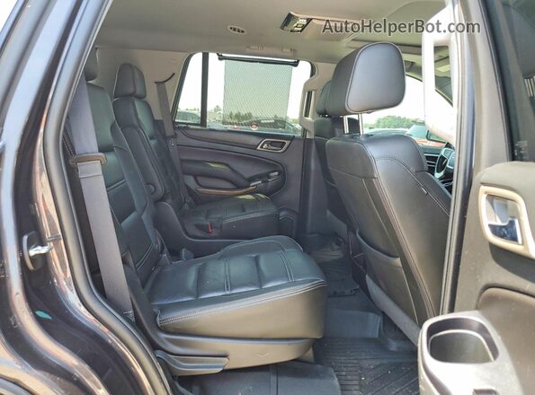 1GKS1CKJ3JR306334 2018 GMC YUKON Black Սալոնի հետևի տեսք