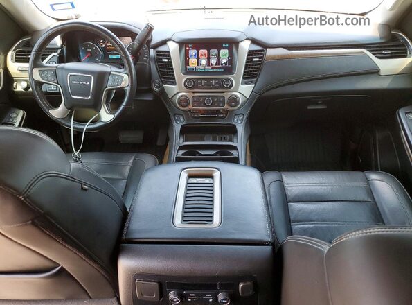 1GKS1CKJ3JR306334 2018 GMC YUKON Black Առջևի վահանակի տեսք