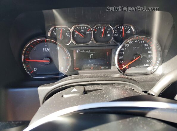 1GKS1FEC3GR304770 2016 GMC YUKON Black Widok zestawu wskaźników