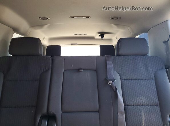 1GKS1FEC3GR304770 2016 GMC YUKON Black Widok tylnych siedzeń