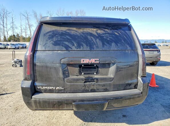1GKS1FEC3GR304770 2016 GMC YUKON Black Widok z tyłu