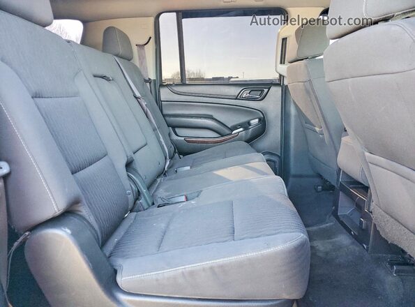 1GKS1FEC3GR304770 2016 GMC YUKON Black Widok wnętrza z tyłu