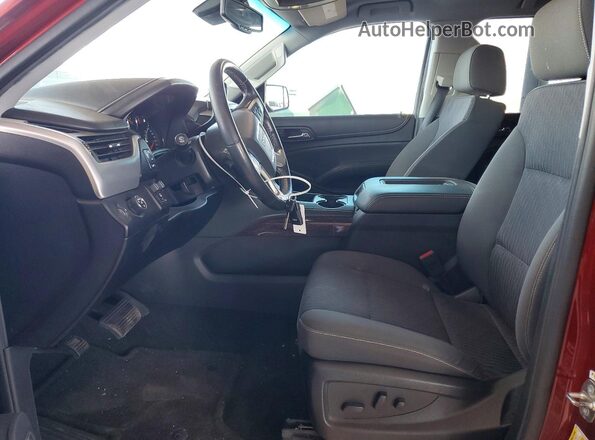 1GKS1FKC7GR473078 2016 GMC YUKON Темно-бордовый Вид салона спереди