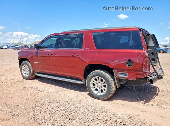 1GKS1FKC7GR473078 2016 GMC YUKON Темно-бордовый Задняя левая четверть