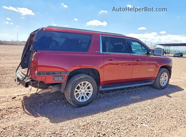 1GKS1FKC7GR473078 2016 GMC YUKON Темно-бордовый Задняя правая четверть