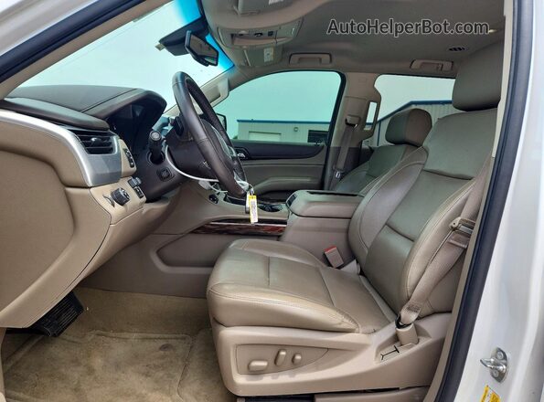 1GKS1GKC2GR245723 2016 GMC YUKON Белый Вид салона спереди