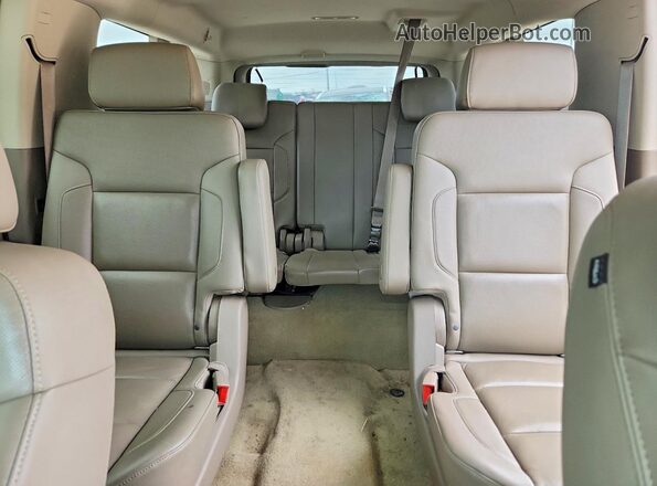 1GKS1GKC2GR245723 2016 GMC YUKON Белый Вид задних сидений