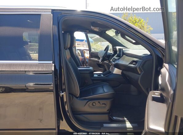 1GKS1GKD3NR170908 2022 GMC YUKON Black წინა სალონის ხედი