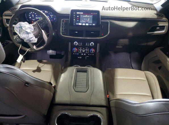 1GKS1GKD9PR177588 2023 GMC YUKON White Widok deski rozdzielczej