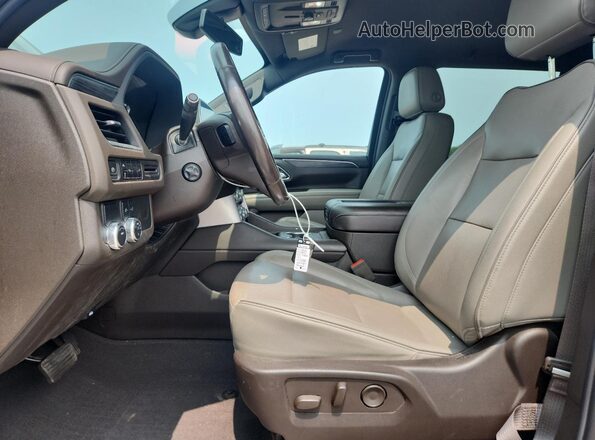 1GKS1GKDXMR477684 2021 GMC YUKON Серый Вид салона спереди