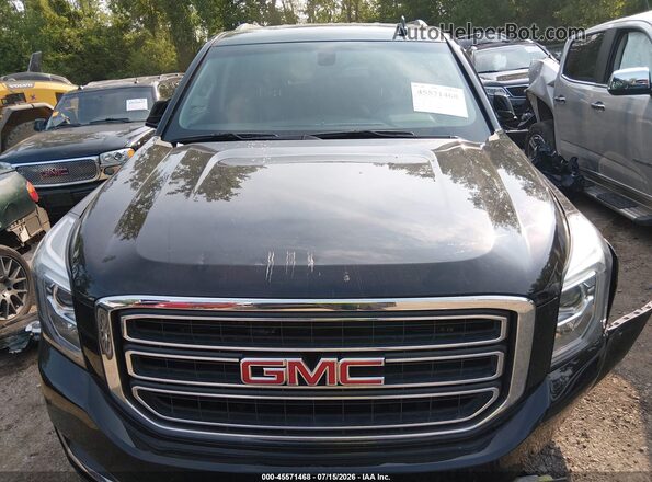 1GKS2AKC2HR343064 2017 GMC YUKON Black Widok wnętrza z tyłu