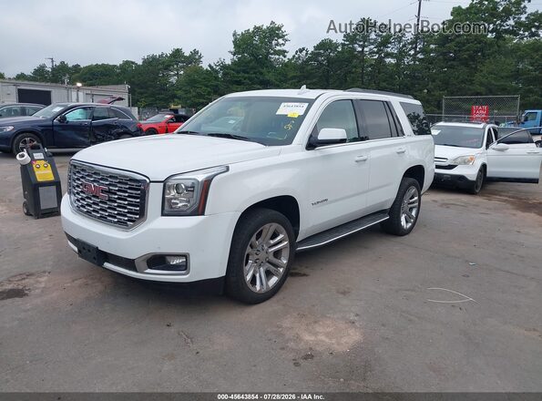 1GKS2AKC5JR327706 2018 GMC YUKON SLE 4WD White Front left
