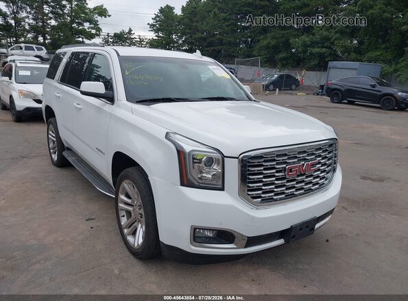 1GKS2AKC5JR327706 2018 GMC YUKON SLE 4WD White Front view