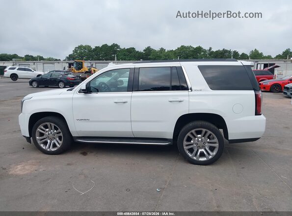 1GKS2AKC5JR327706 2018 GMC YUKON SLE 4WD White 360 interior view
