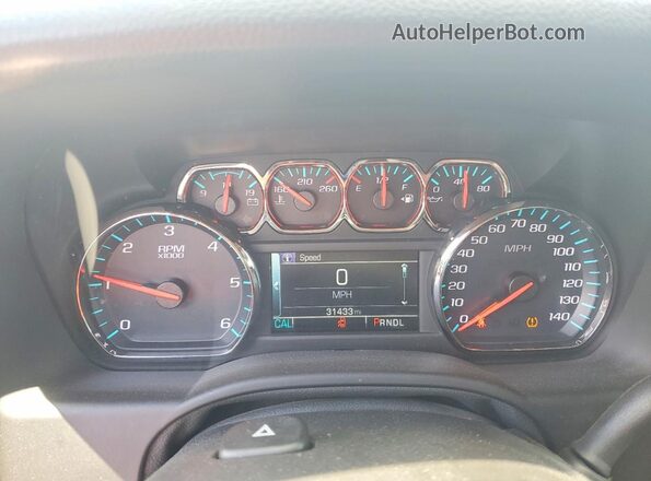 1GKS2BKC0LR143380 2020 GMC YUKON Black ხელსაწყოთა პანელის ხედი