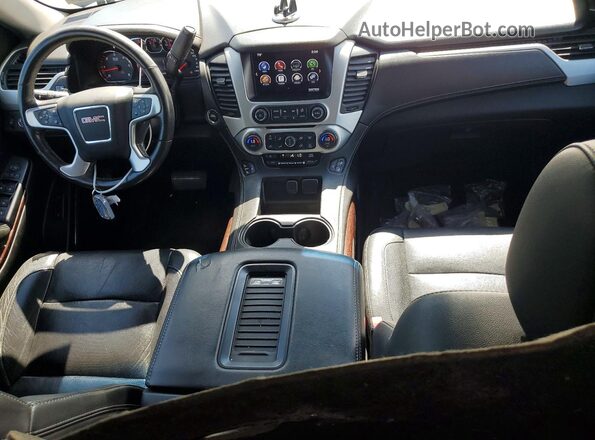 1GKS2BKC2GR218425 2016 GMC YUKON Black Առջևի վահանակի տեսք