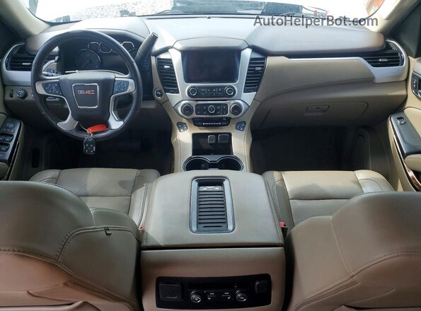 1GKS2BKC2HR144666 2017 GMC YUKON White Вид панелі приладів