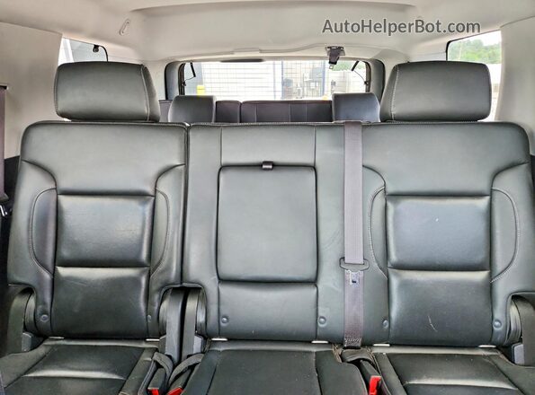 1GKS2BKC2HR395459 2017 GMC YUKON Silver Rear seats view