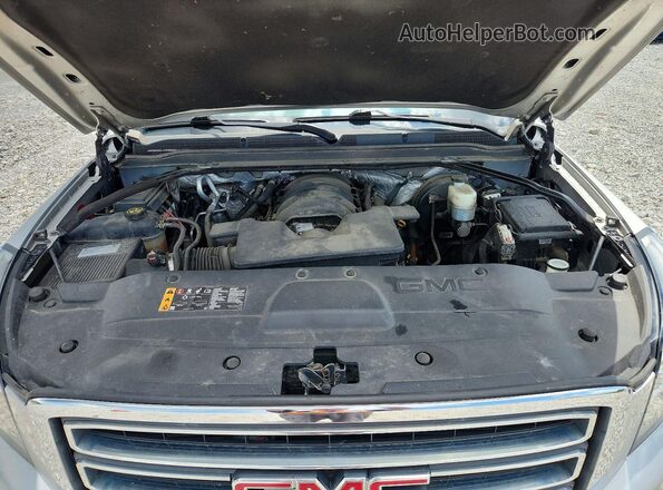 1GKS2BKC2HR395459 2017 GMC YUKON Silver Engine compartment view
