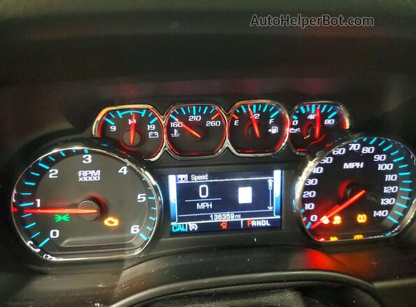 1GKS2BKC2JR351032 2018 GMC YUKON Black Widok zestawu wskaźników