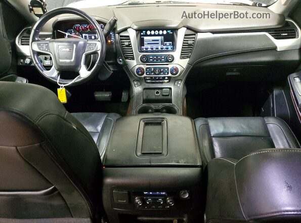 1GKS2BKC2JR351032 2018 GMC YUKON Black Widok deski rozdzielczej