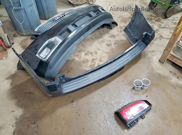 1GKS2BKC2JR351032 2018 GMC YUKON Black Widok naklejki z numerem VIN