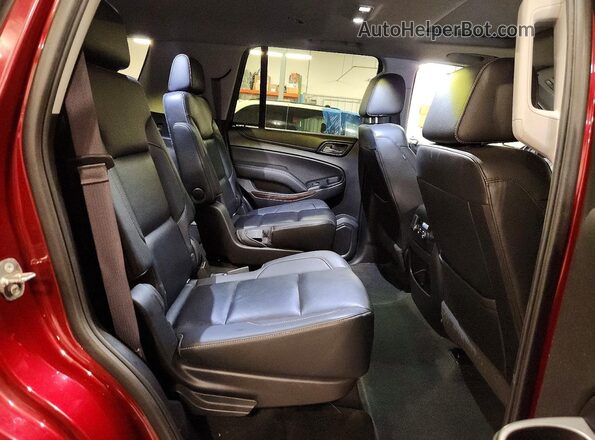 1GKS2BKC3HR354676 2017 GMC YUKON Maroon Rear interior view
