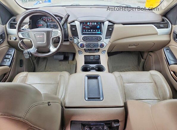 1GKS2BKC3JR277796 2018 GMC YUKON Black Dashboard view