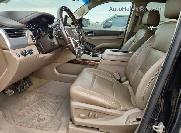 1GKS2BKC3JR277796 2018 GMC YUKON Black Front interior view