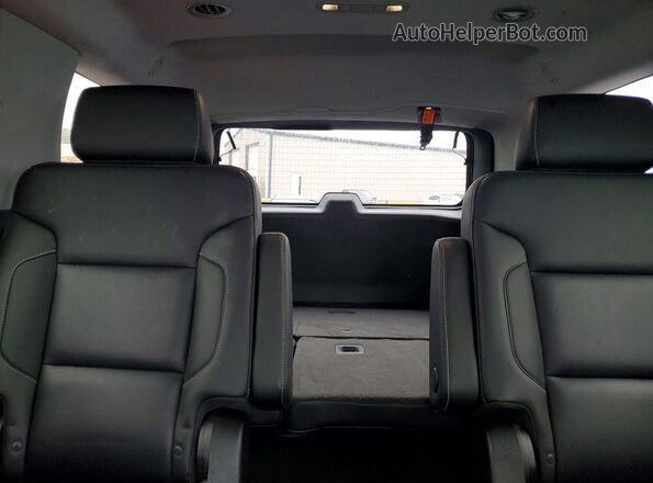 1GKS2BKC5JR366527 2018 GMC YUKON Черный Вид задних сидений