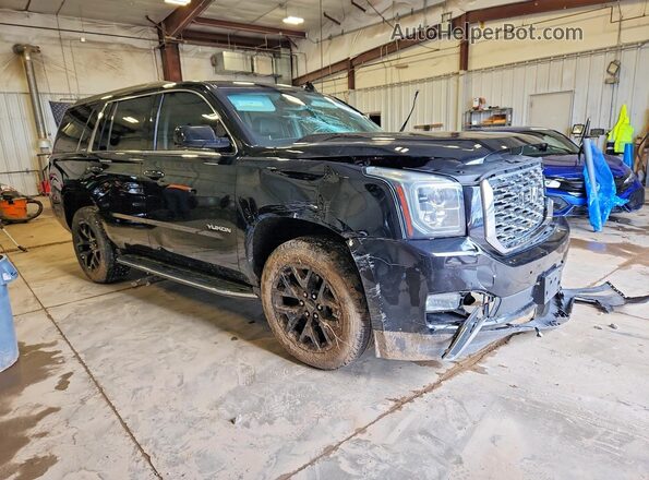 1GKS2BKC7HR331546 2017 GMC YUKON Черный Передняя правая четверть