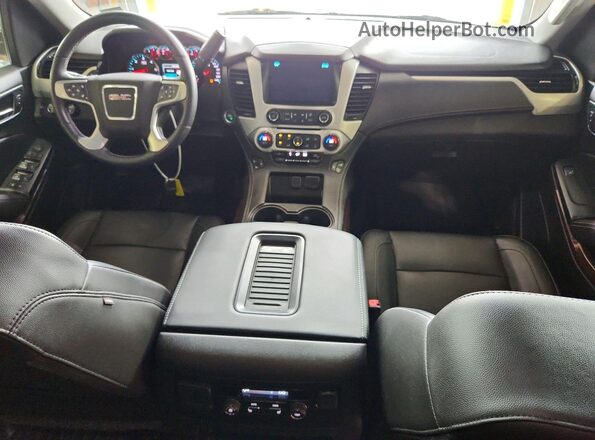 1GKS2BKC8HR123837 2017 GMC YUKON Black წინა პანელის ხედი